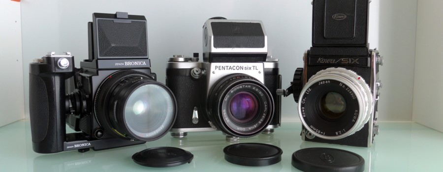bronica ETRsi -Pentacon six TL -Kowa six 