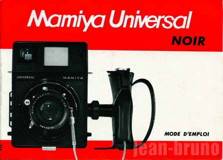 notice du Mamiya universal 