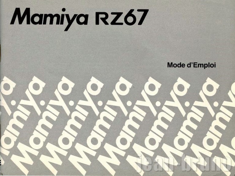 Mamiya RZ 67 